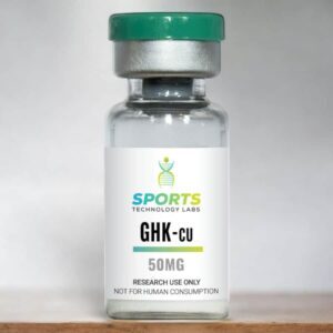 GHK-Cu vial on a shelf