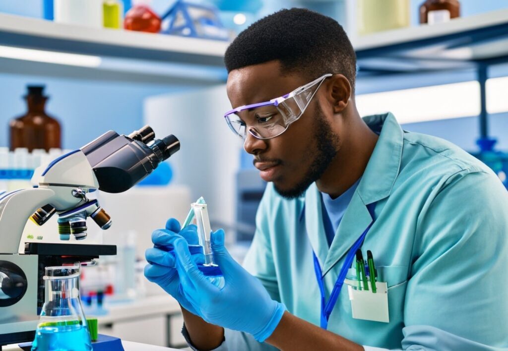 The most widely researched SARM, MK-2866, is being studied in a lab