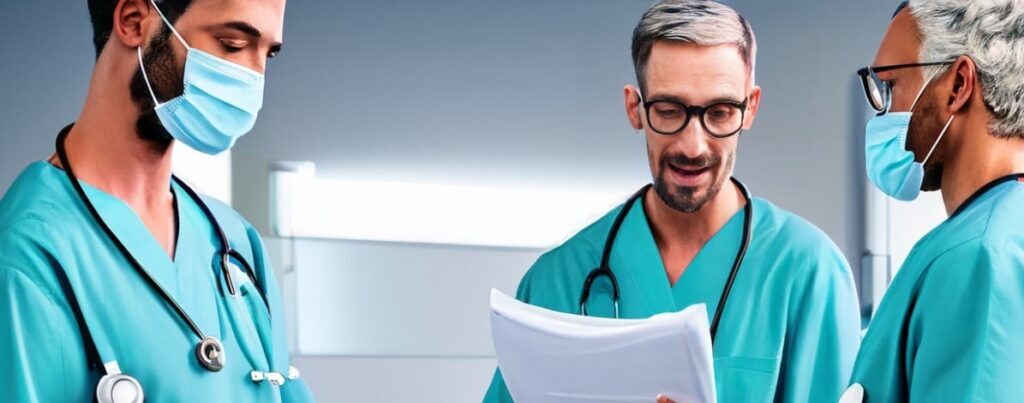 Doctors Studying Digestive Health