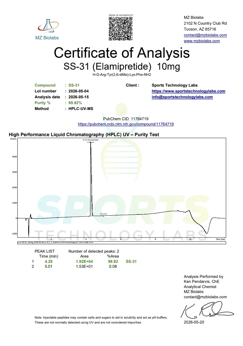 SS-31 10MG - Image 2