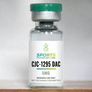 CJC-1295 DAC peptide on a shelf
